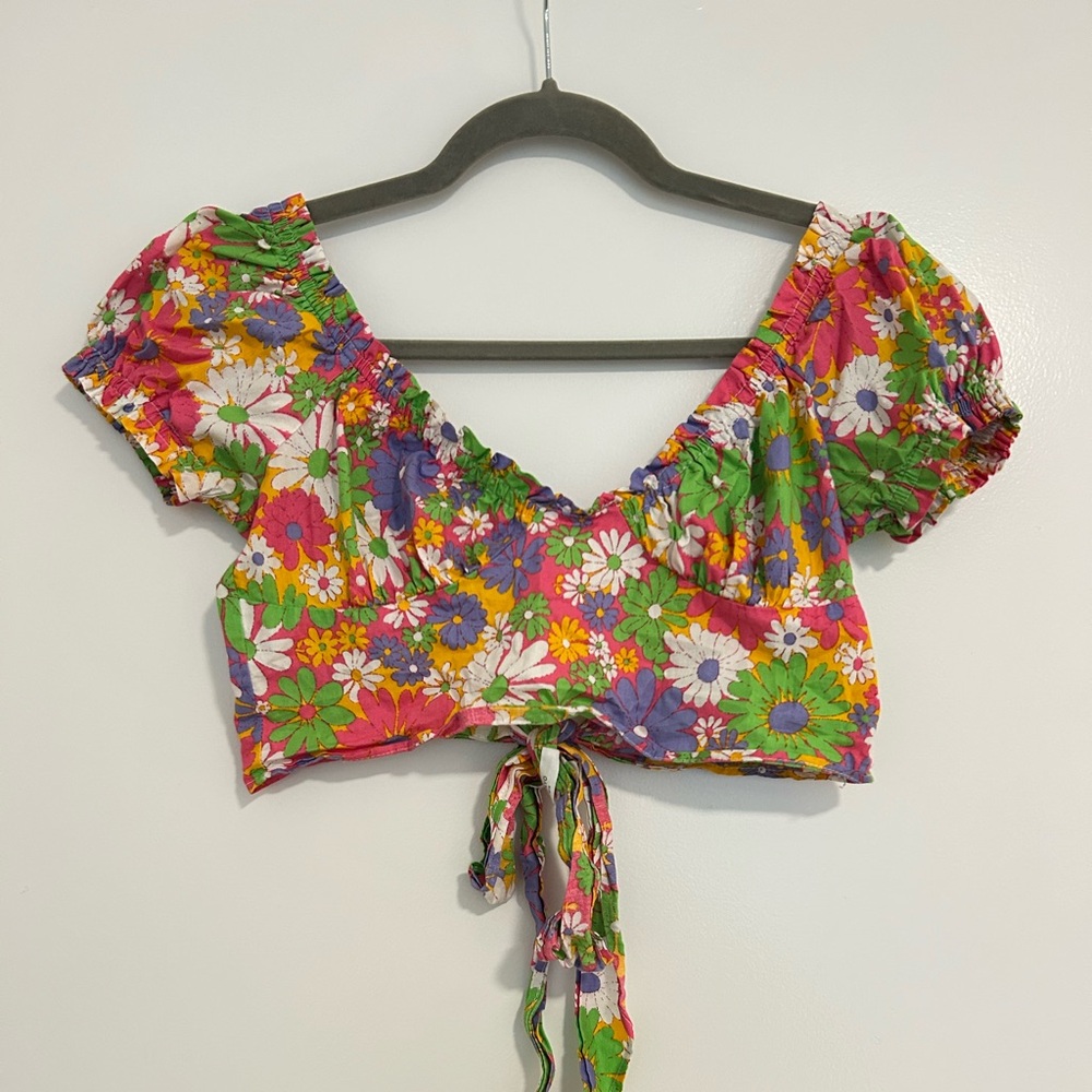 Peppermayo crop top